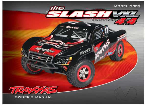 1/16 Slash VXL Owner's Manual