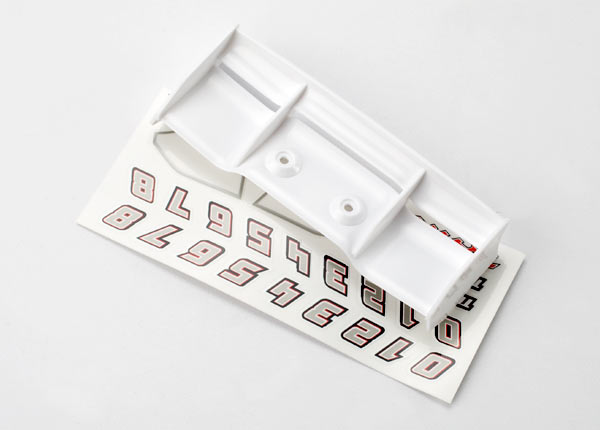 White 1/16 Revo Wing with Decals
