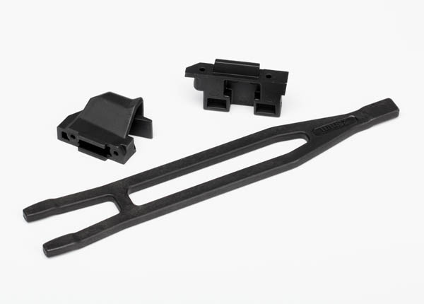 Low-CG Battery Hold-Down with Retainers