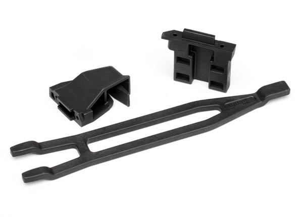 Low-CG Extended Battery Hold-Down w/ Retainers