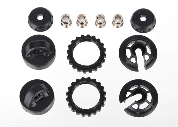 1/10 GTR Shock Spring Retainer Set 1/10 GTR Shock Spring Retainer Set