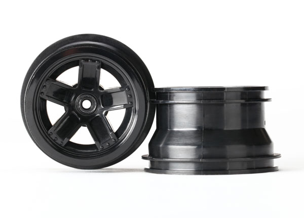 LaTrax Teton Black Wheels (2)