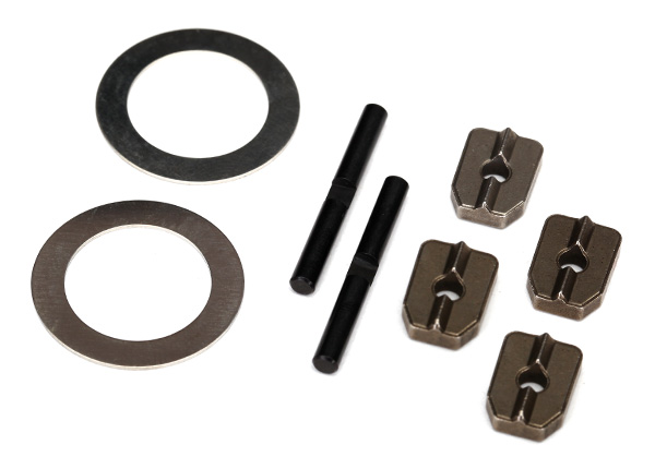 Spider Gear Shafts with Hardware