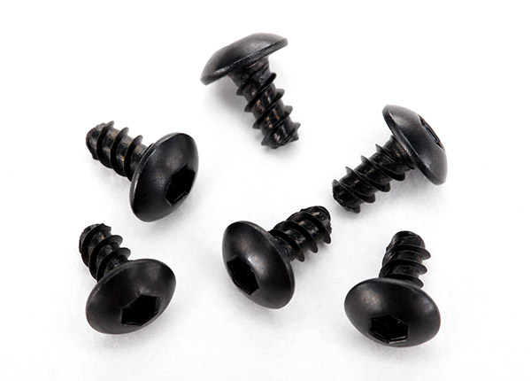 Button-Head Self-Tapping Screws 2.6x5 mm (6)
