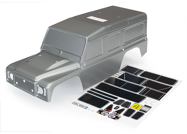 TRX-4 Land Rover Defender Silver Body