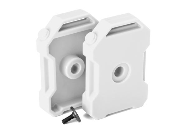 White Replica Fuel Canisters (2)