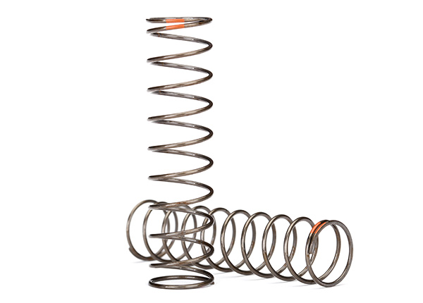 GTS Shock Springs (0.39-Rate Orange Stripe) (2) GTS Shock Springs (0.39-Rate Orange Stripe) (2)