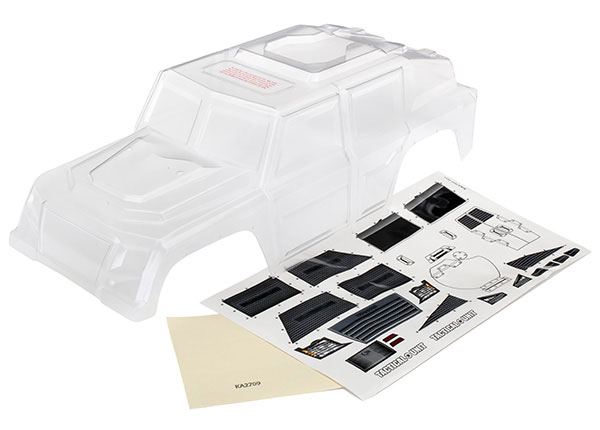 Body TRX-4 Tactical Clear Body TRX-4 Tactical Clear