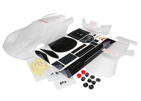 4-Tec 2.0 Ford GT Clear Body 4-Tec 2.0 Ford GT Clear Body