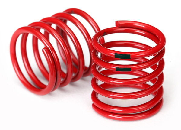 Short Red Ultra Shock Springs (2) (4.4-Rate) Short Red Ultra Shock Springs (2) (4.4-Rate)