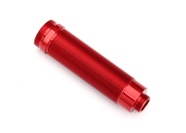 64 mm Red Threaded Aluminum GTR Shock Body