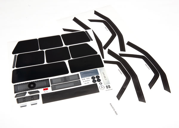 TRX-4 Mercedes-Benz G 500 4X4Â² Decals