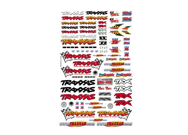 Team Traxxas Racing Decal Set