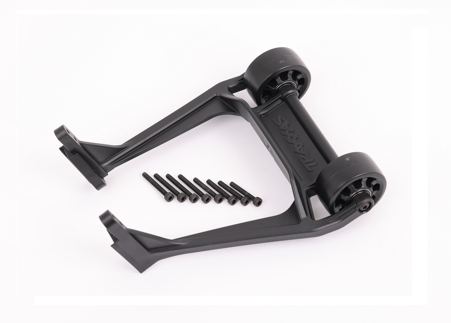 Assembled Black Wheelie Bar w/ Hardware Assembled Black Wheelie Bar w/ Hardware