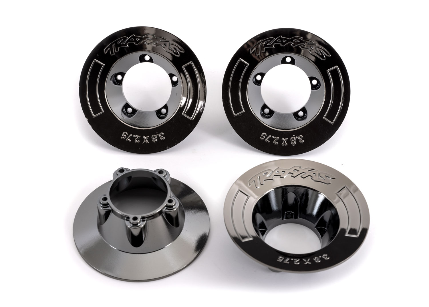 9568T Black Chrome Wheel Covers