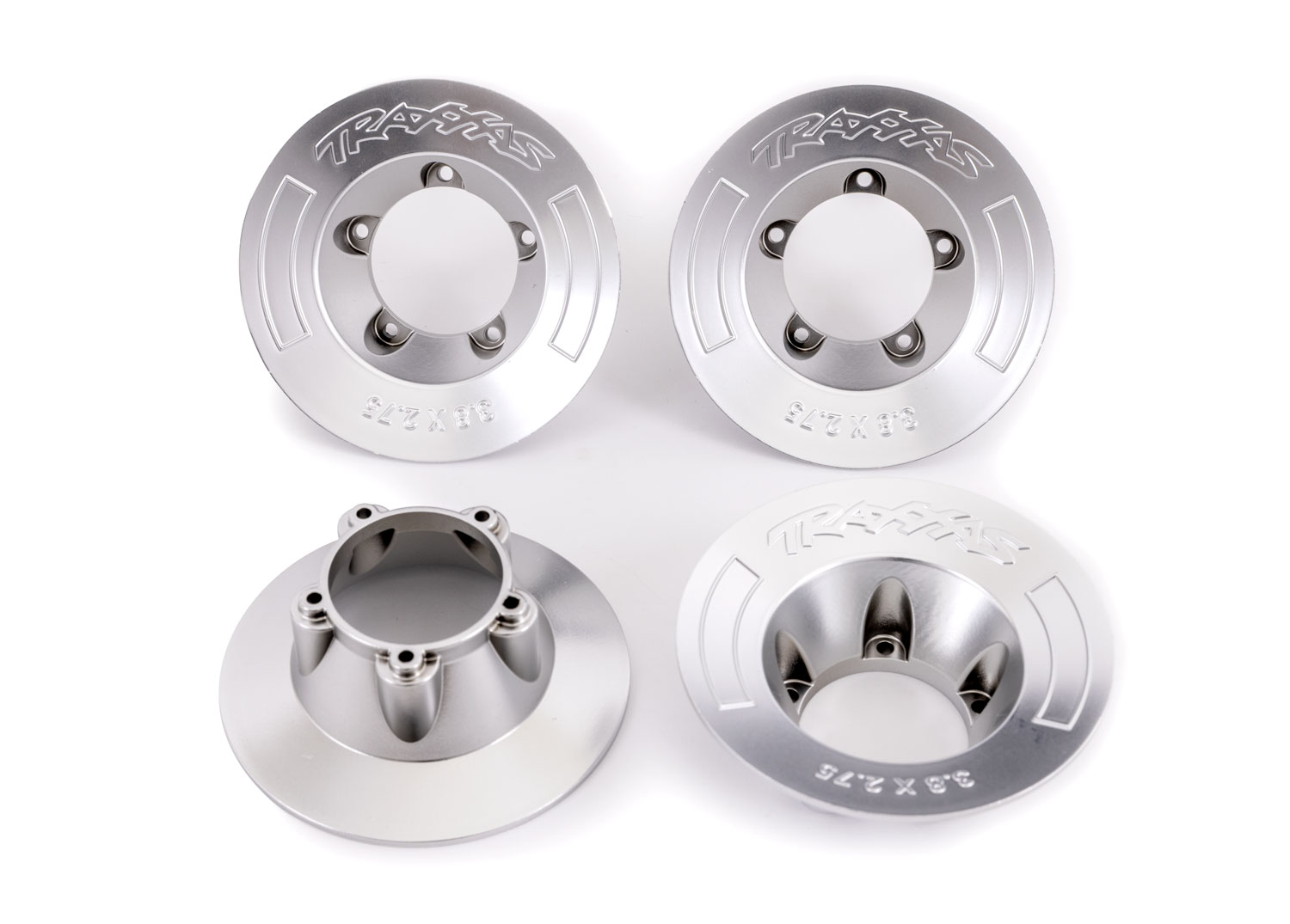 9568X Satin Chrome Wheel Covers