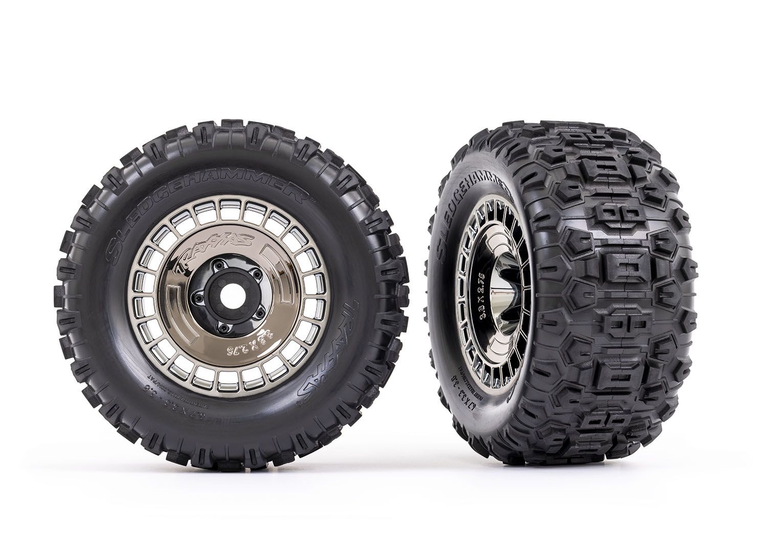 #9572T Black Chrome Wheel & Cover