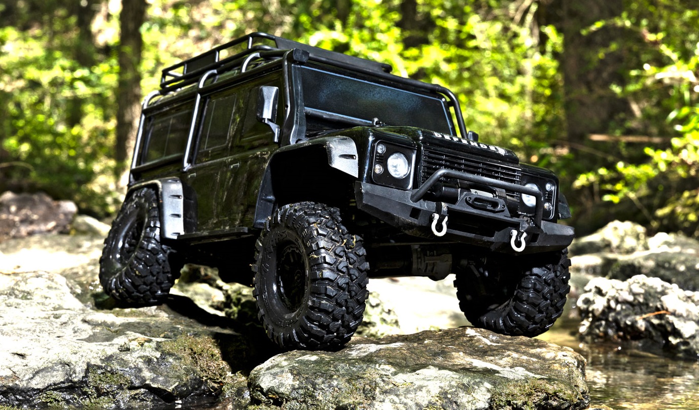 Black TRX-4 Defender