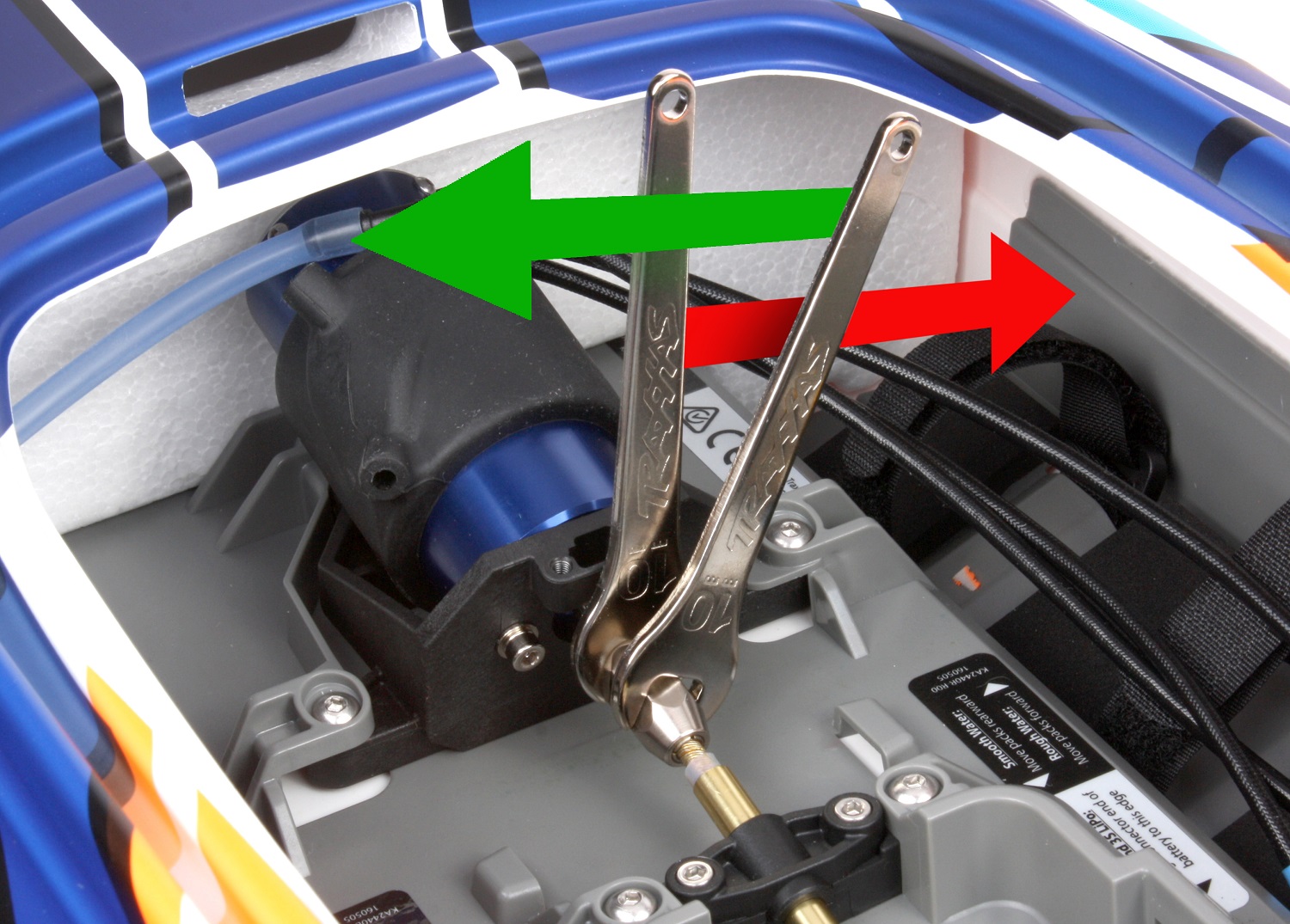 Loosening the collet