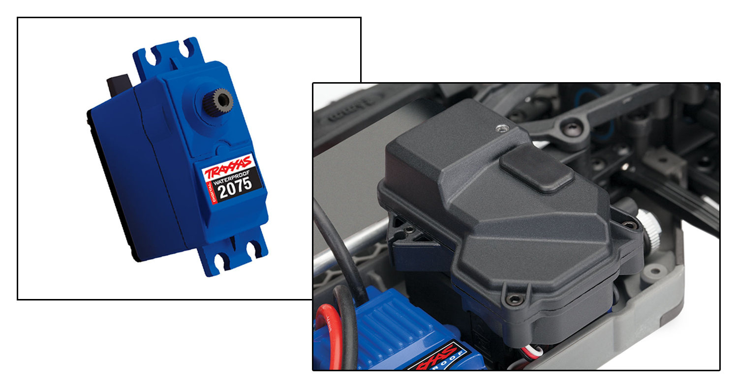 Waterproof Electronics & High Torque Servo
