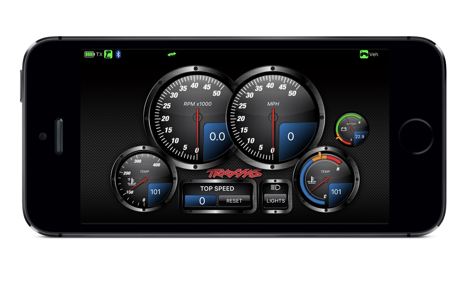 Traxxas Link dashboard