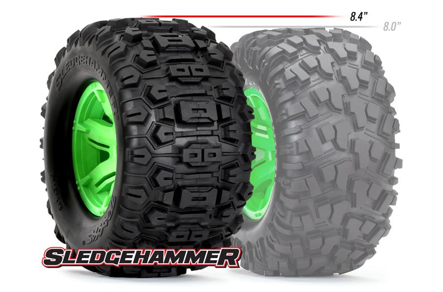 X-Maxx Sledgehammer Tires