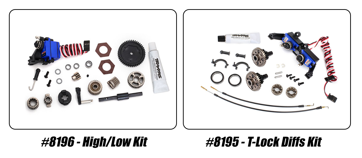 High/Low Transmission & diff kits