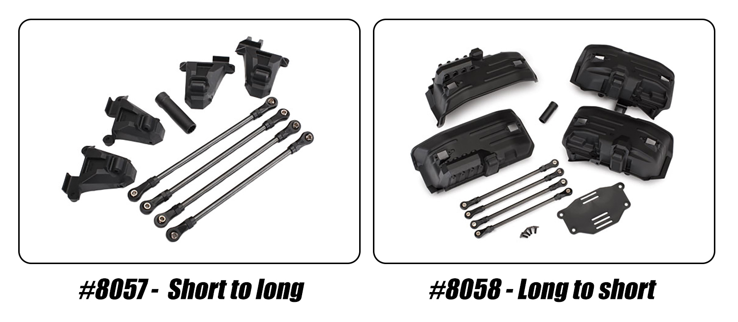 Wheelbase kits Wheelbase kits