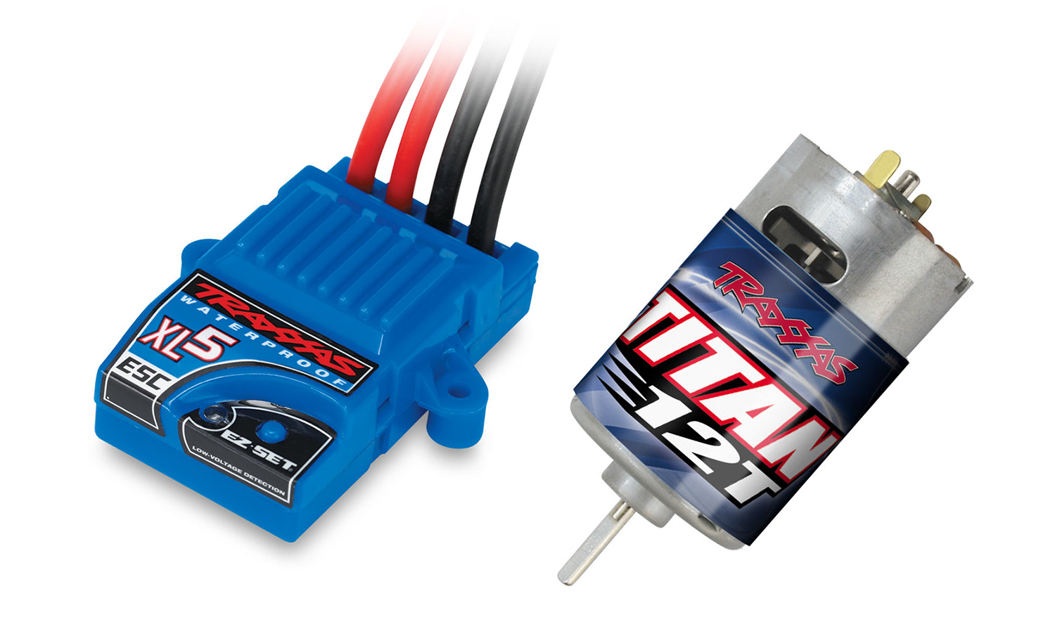 Titan 550 12-Turn Motor & XL-5 Speed Control