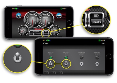 Traxxas Link lighting dashboard
