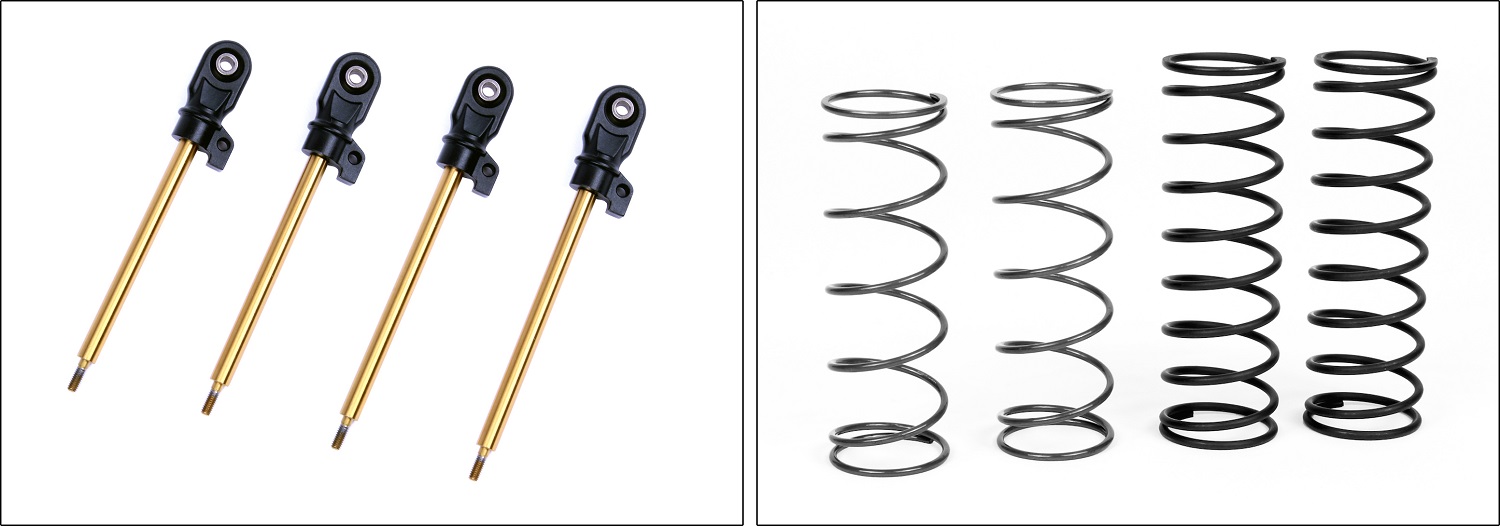 TiN-coated shafts