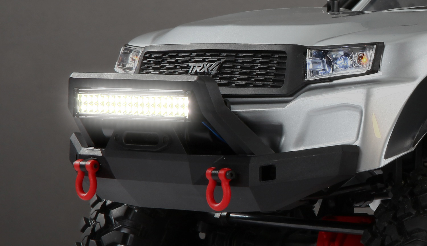 Completed bumper bar light
