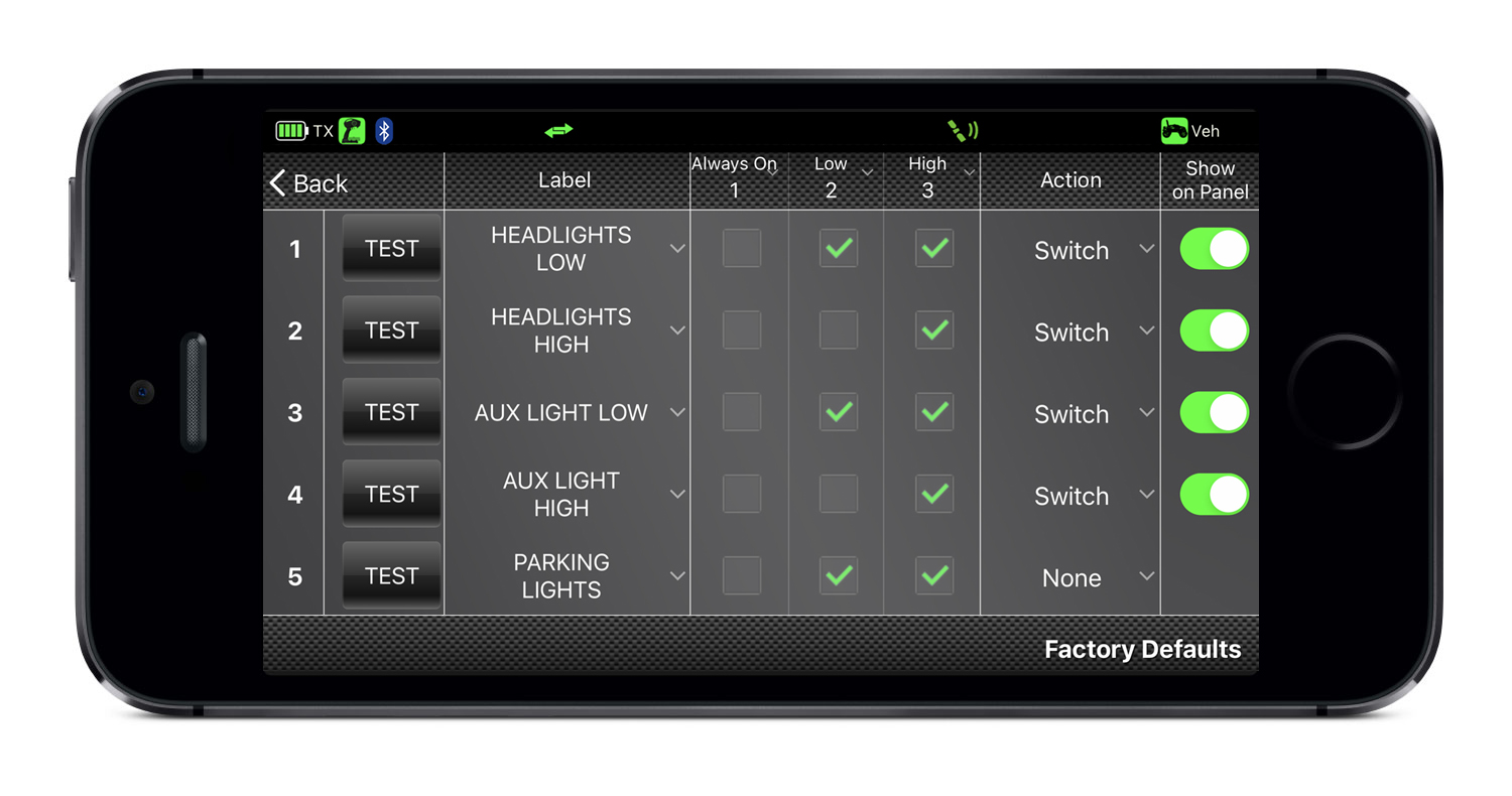 Edit controls