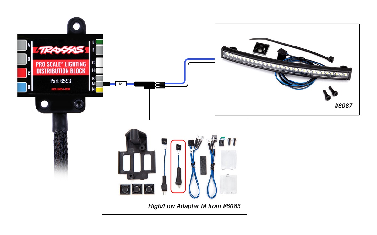 Light bar adapter