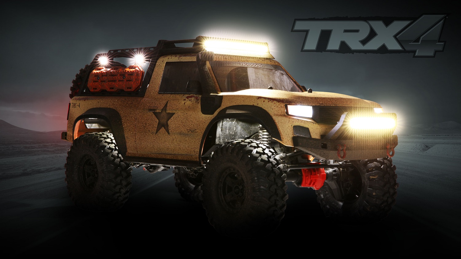Zombie Apocalypse TRX-4 with scene lights