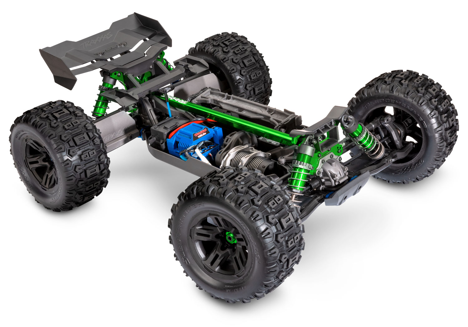 Traxxas Sledge with Red Aluminum Accessories