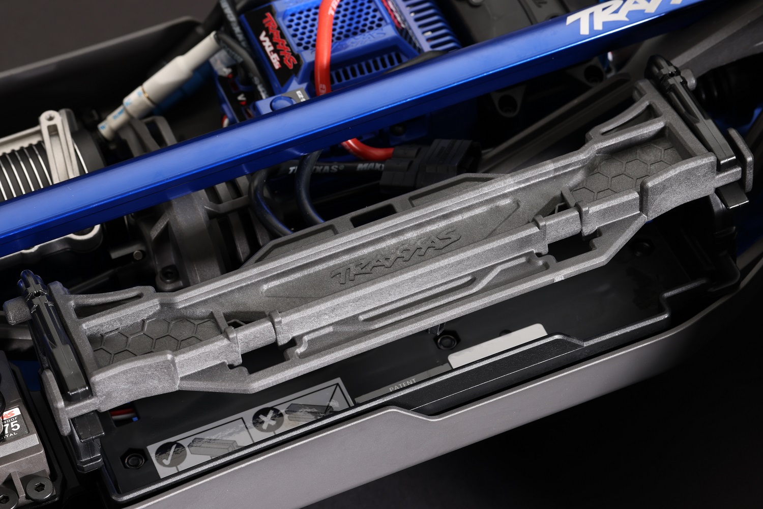 Locked battery tray