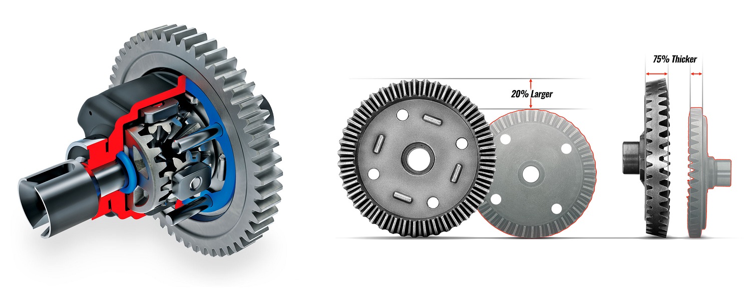 Extreme-Duty Steel Gear Differentials