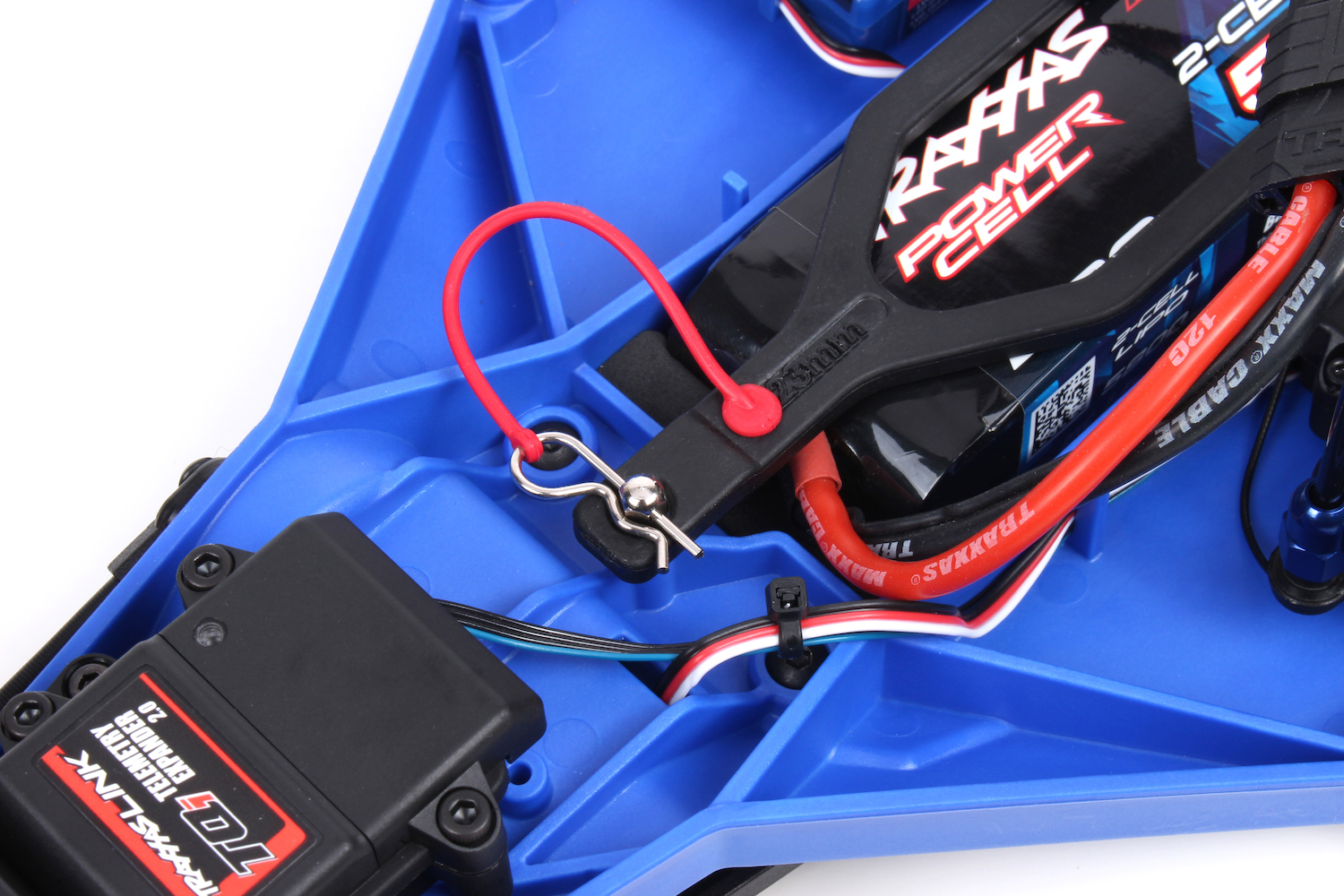 Battery clip lanyard