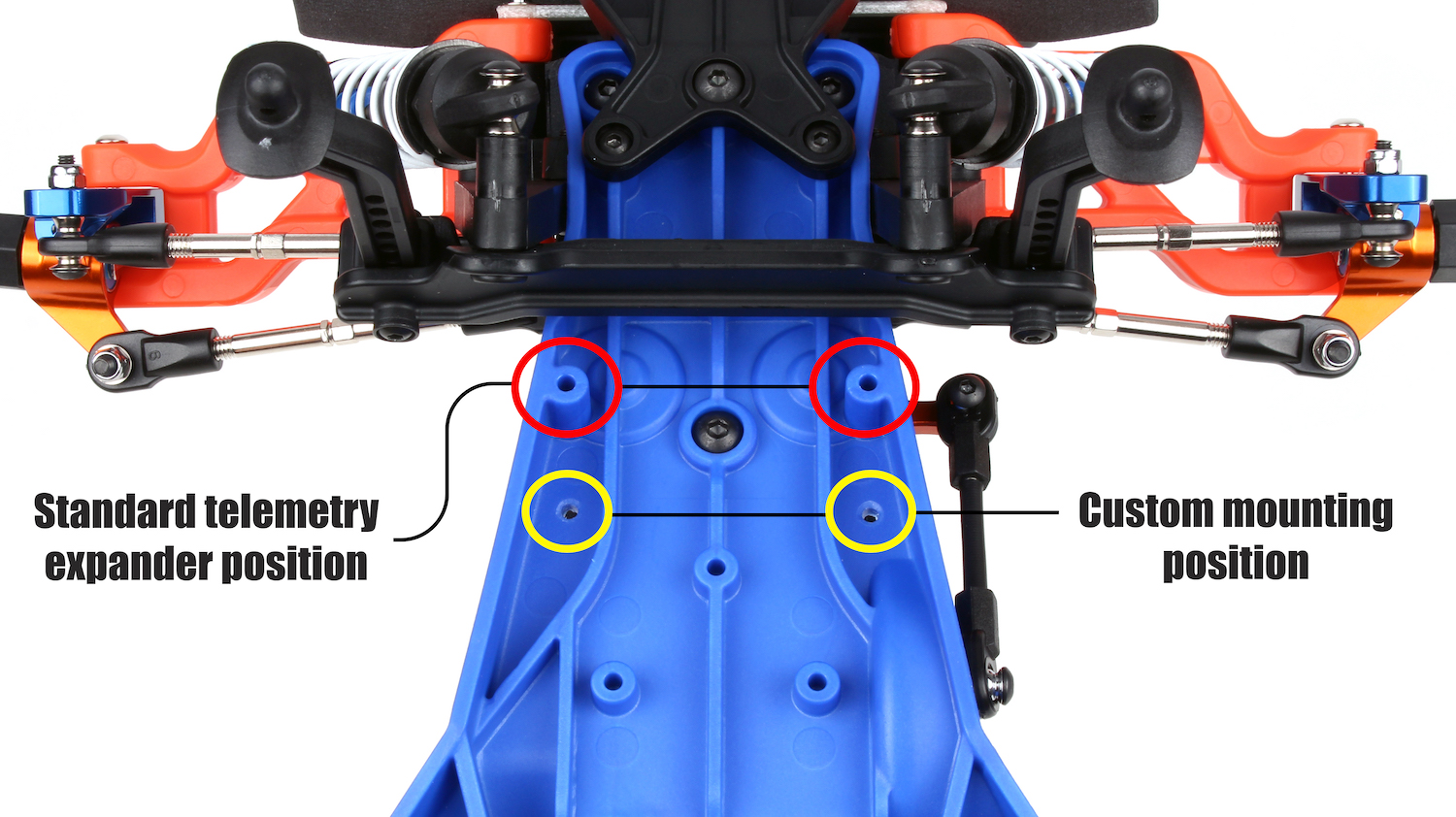 Telemetry expander mount Telemetry expander mount