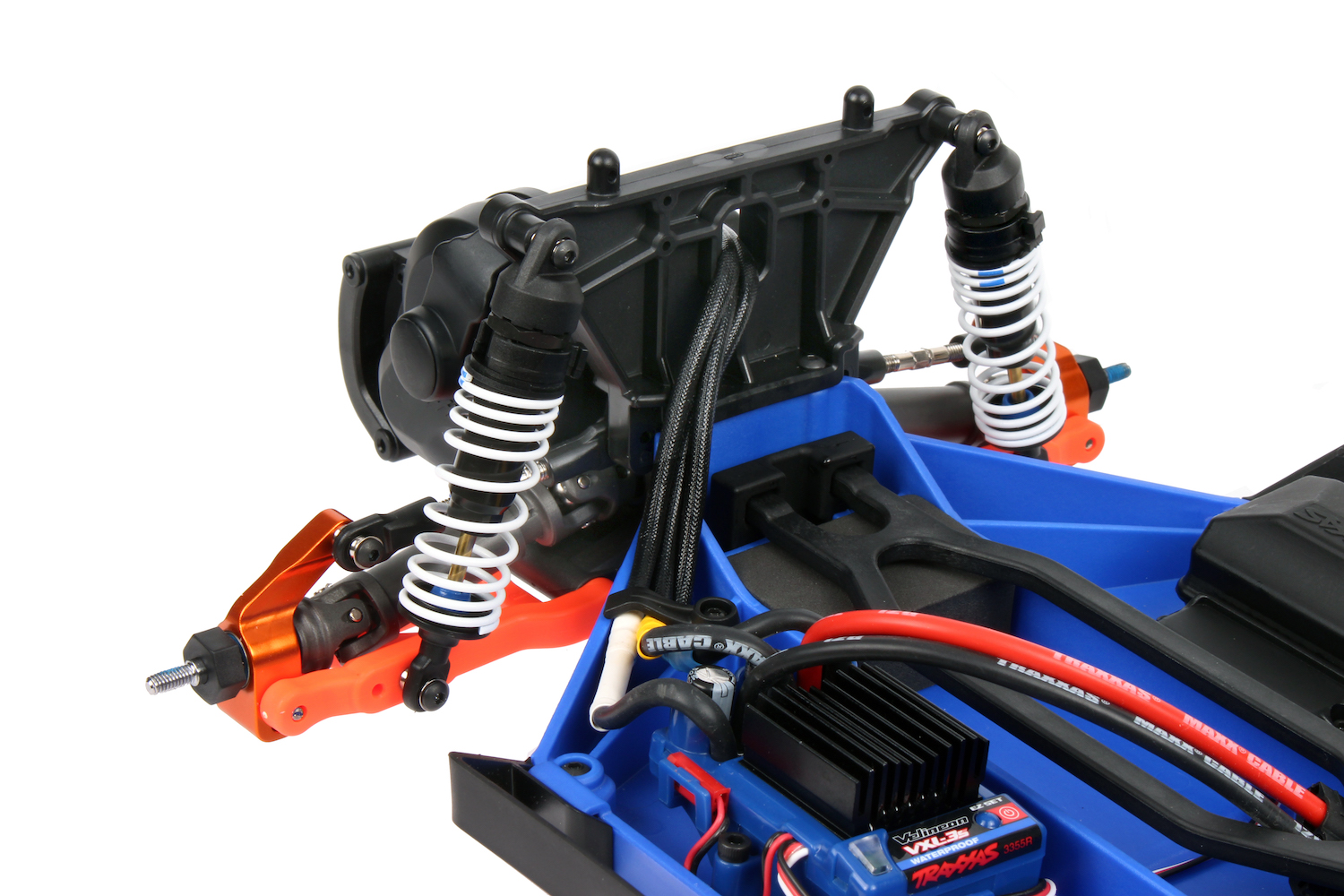 Completed rear suspension
