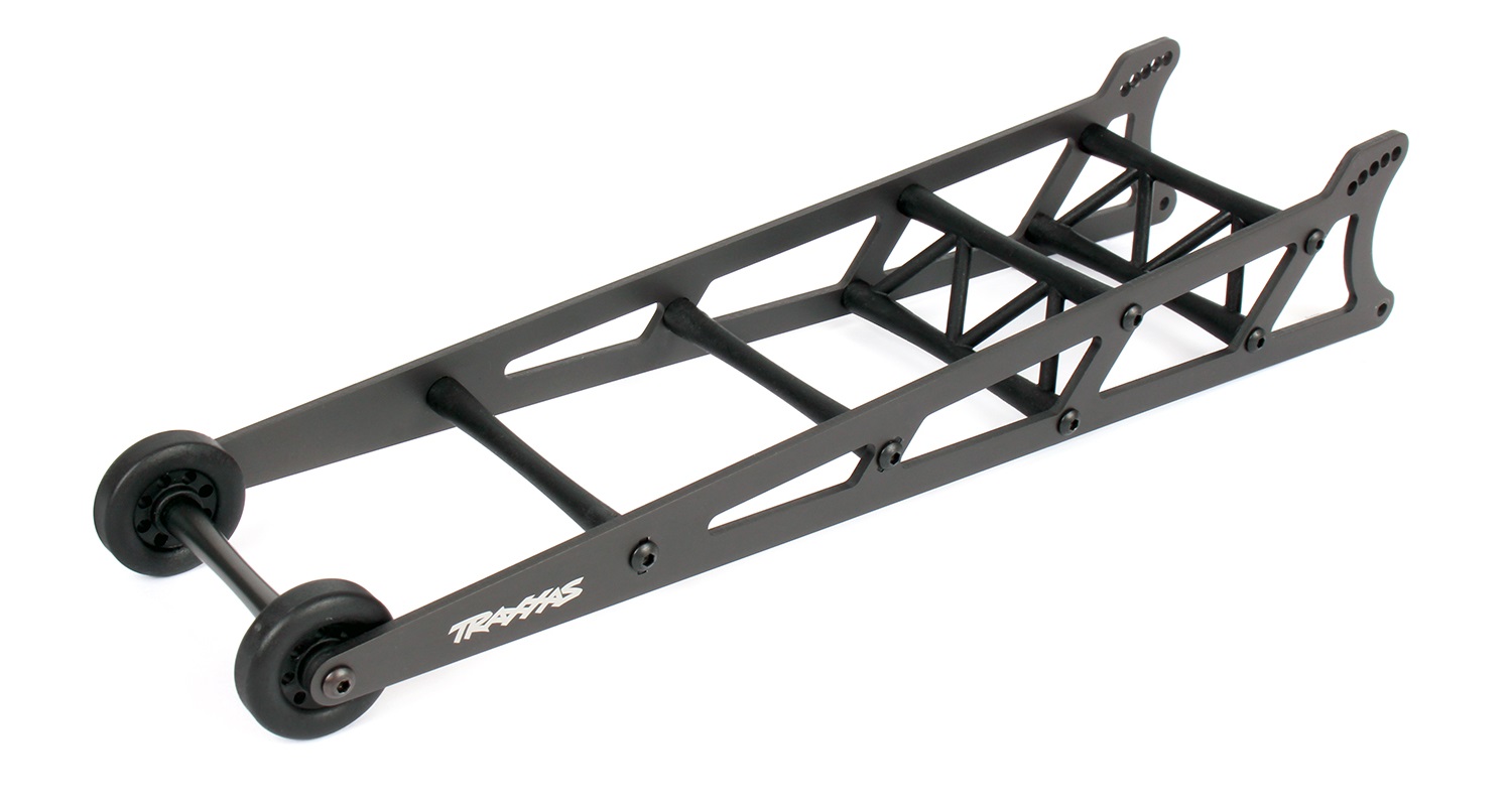 Wheelie bar plates