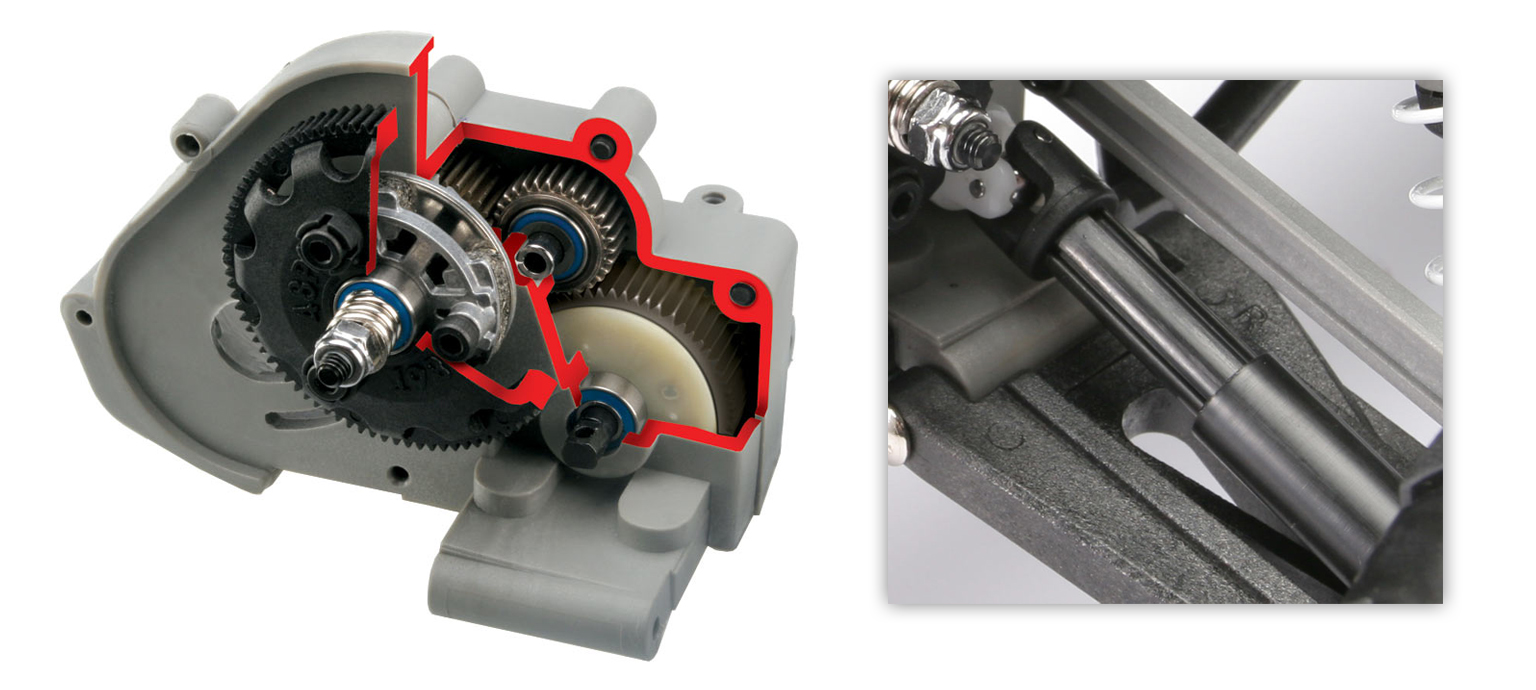 Magnum 272 transmission and driveshaft