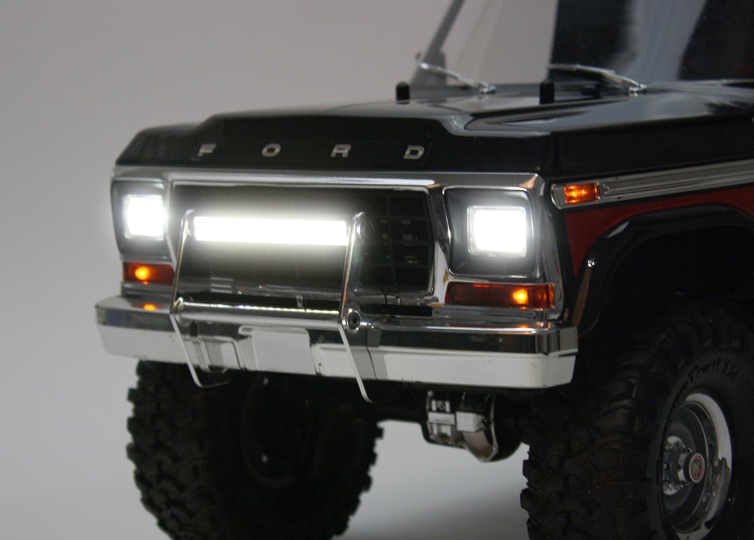 Finished light bar