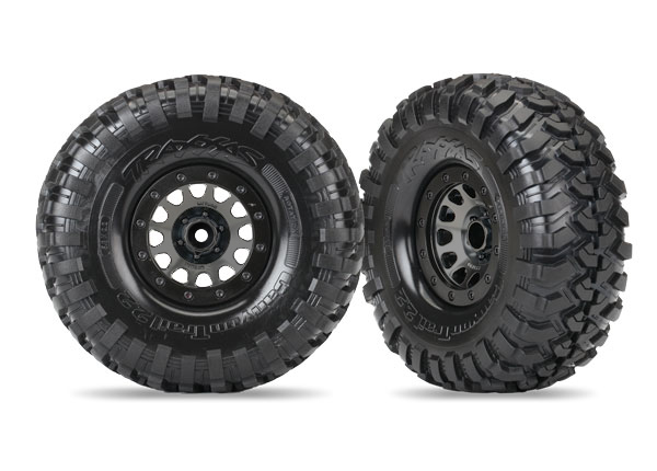 Assembled Method 105 wheels and 2.2″ tires