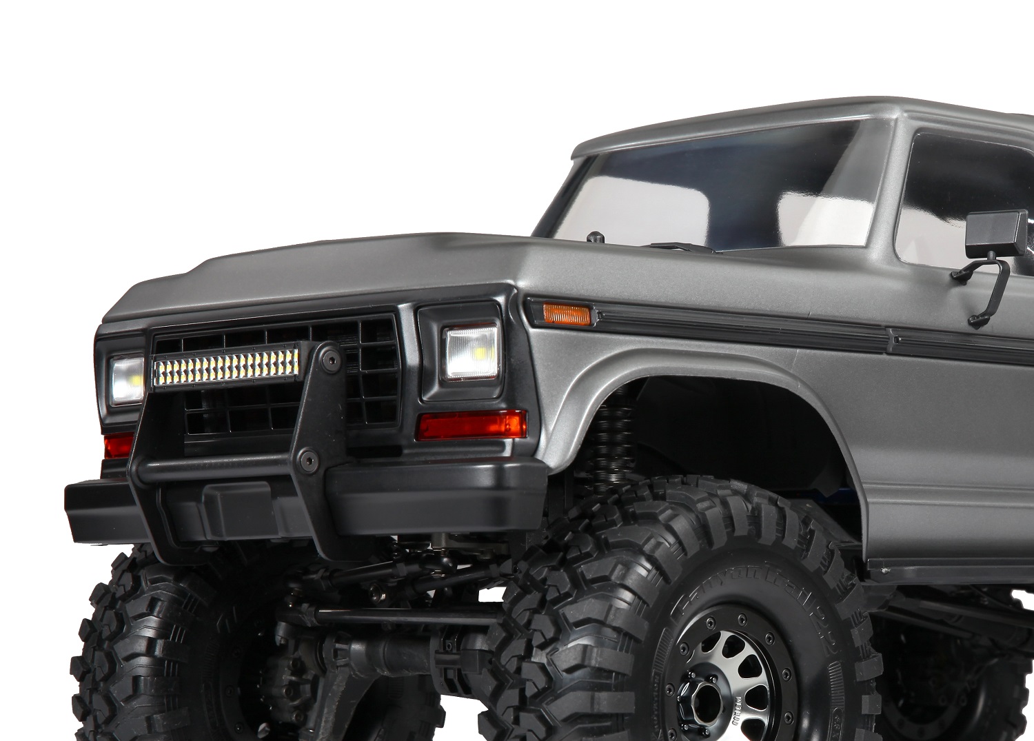 De-chromed Bronco body