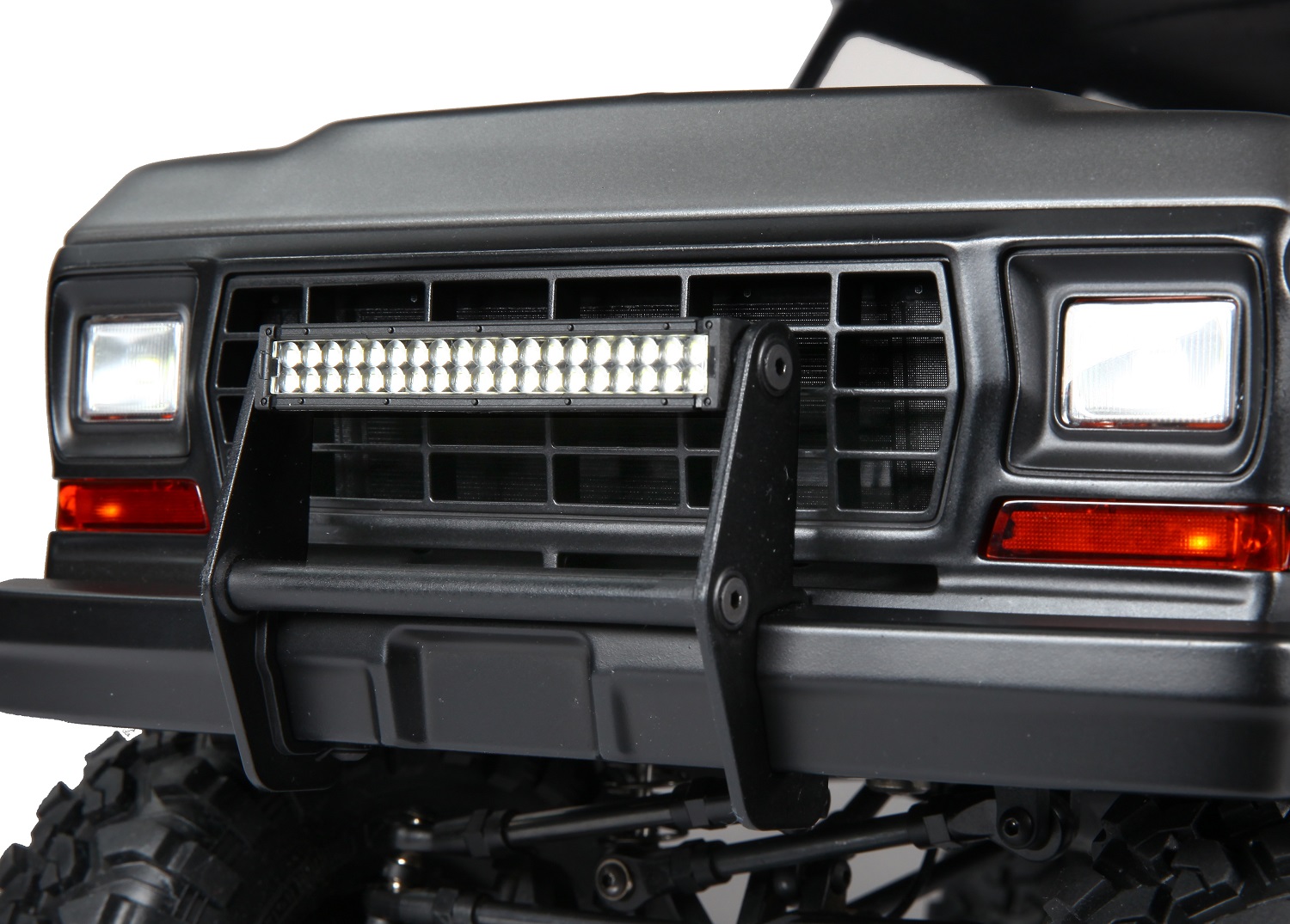 Completed light bar