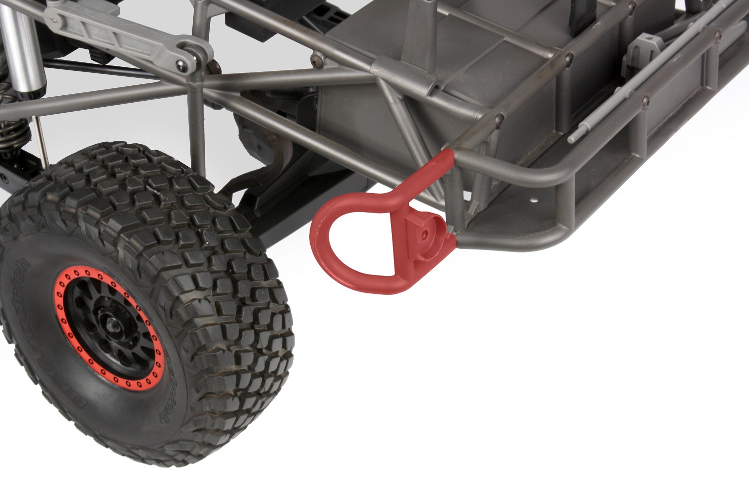 Trim the rear bumper