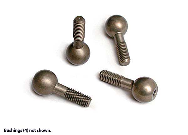 PTFE-coated pivot balls 