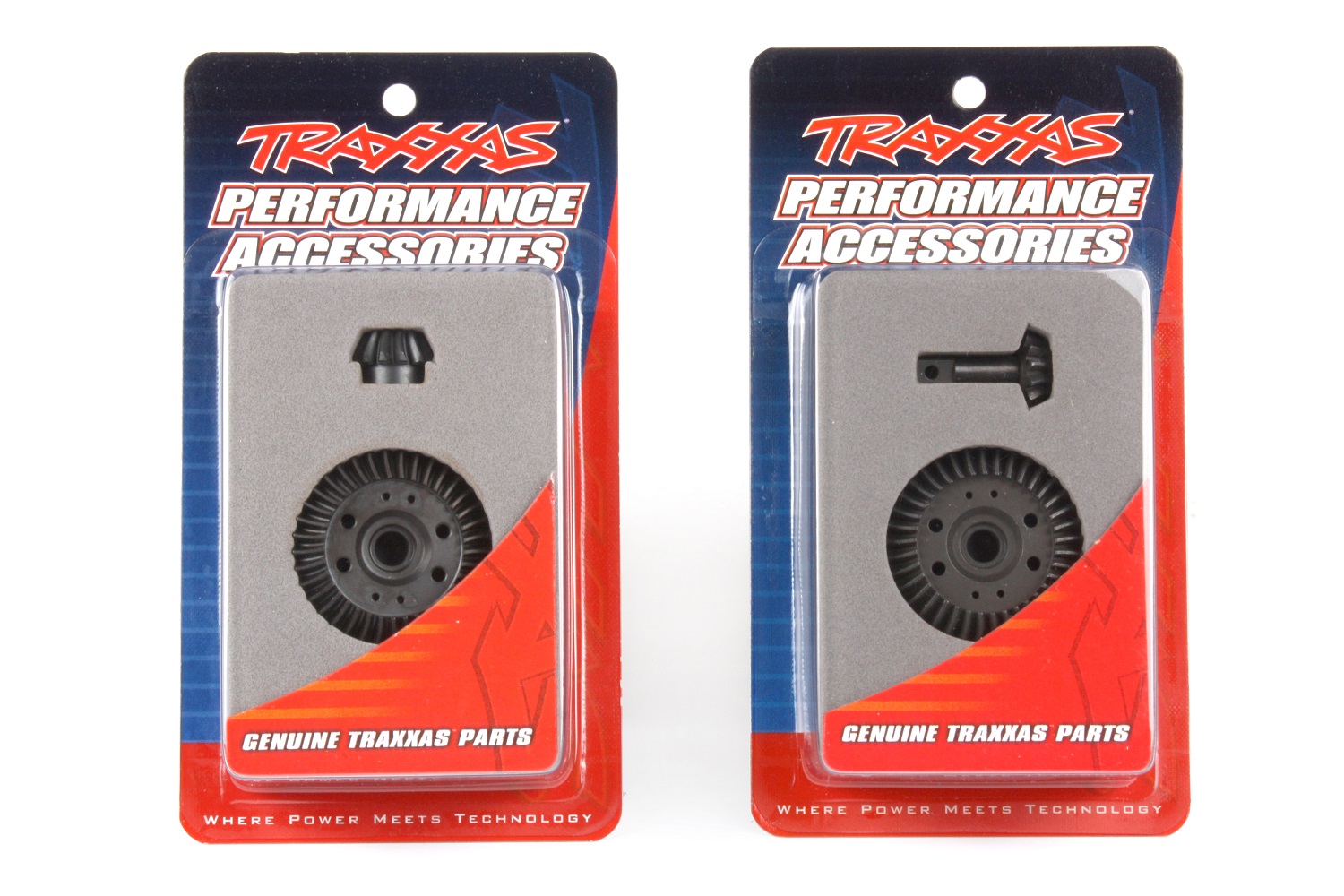 The ring and pinion gears are sold in front and rear sets